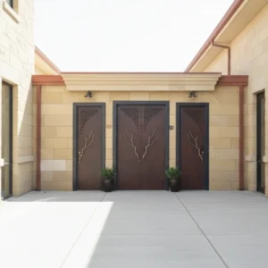 Ferforje bina giriş kapısı fiyatları