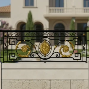 Ferforje Bahçe Korkuluk Modelleri