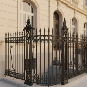 Ferforje Bahçe Korkuluğu