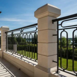 Ferforje Bahçe Korkuluk Modelleri, Modern Tarz Ferforje Bahçe Korkuluk fiyatları