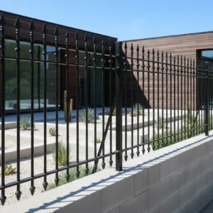 Ferforje Bahçe Korkuluk Modelleri