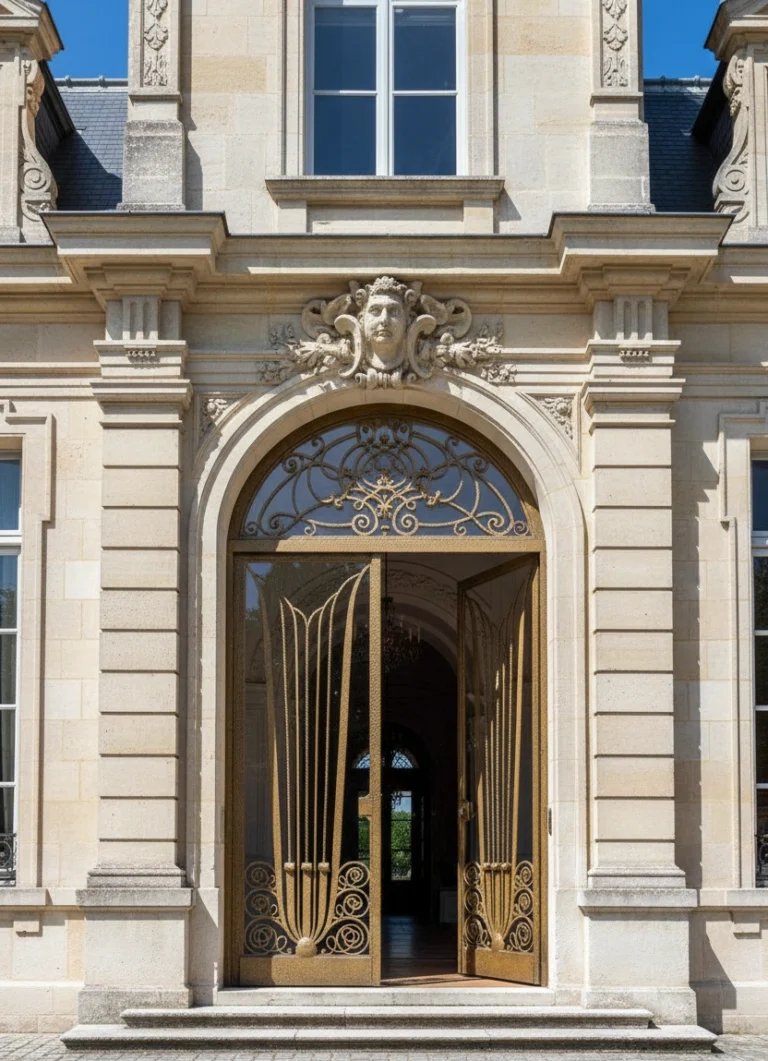 En uygun ferforje bina giriş kapısı fiyatları ve Savfer Metal 2026 katalog modelleri.