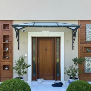 Ferforje Sundurma ve Kanopi Müstakil evler için ferforje kanopi montajı ve uygulaması - Savfer.