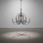 özel tasarım ferforje avize, otantik tavan aydınlatma.Savfer Metal