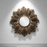 l ferforje dekoratif objeler ve sanatsal metal işleme ayna. Savfer Metal