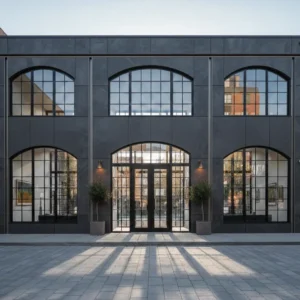 modern profil demir bina kapısı