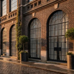 modern profil demir bina kapısı