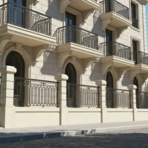 Ferforje Bahçe Korkuluk