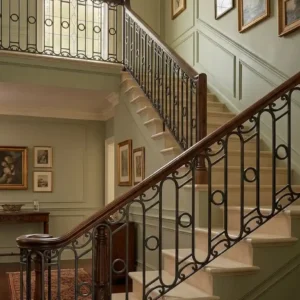 ferforje merdiven korkuluğu