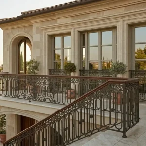 ferforje merdiven korkuluğu