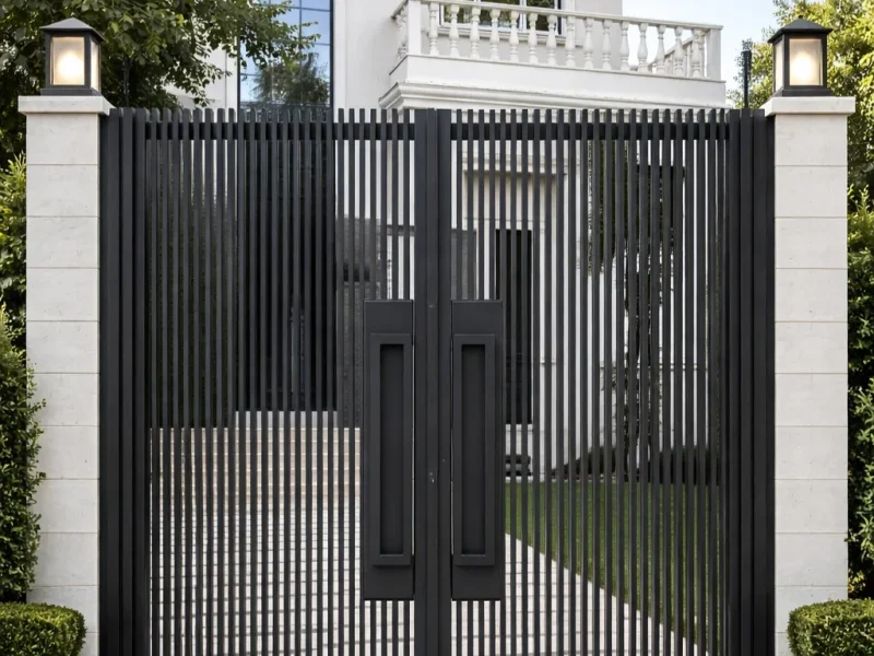 ferforje yaya giriş kapısı