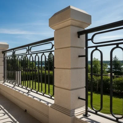 ferforje bahçe korkuluğu