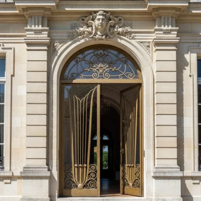 ferforje bina giriş kapısı